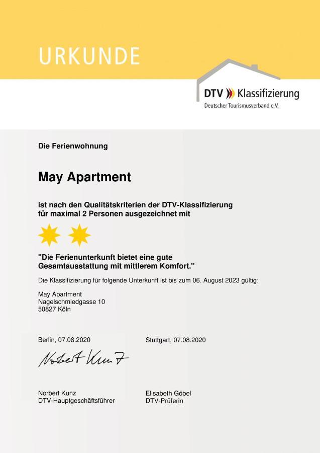 May-Apartment Koeln Zentrale Ferienwohnung Экстерьер фото